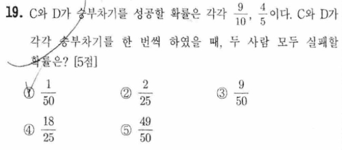 내신기출 문제19번