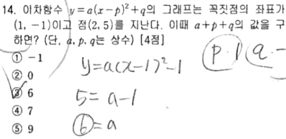 내신기출 문제14번