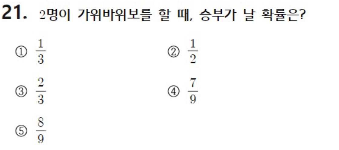 내신기출 문제21번