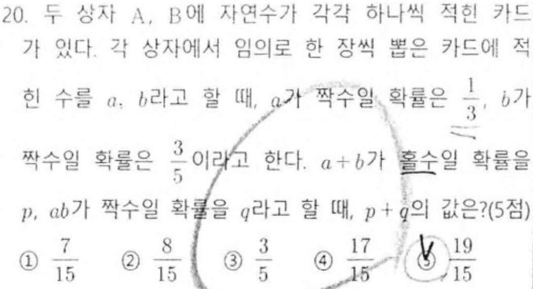 내신기출 문제20번