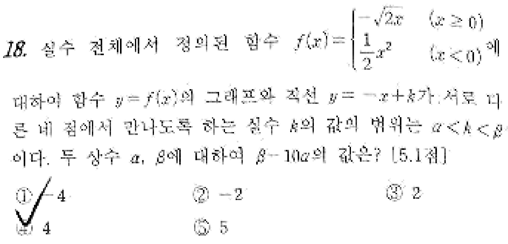 내신기출 문제18번