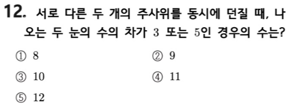 내신기출 문제12번