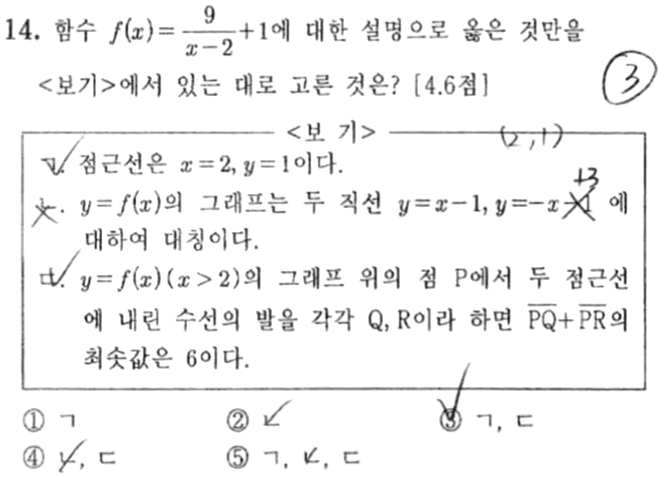 내신기출 문제14번
