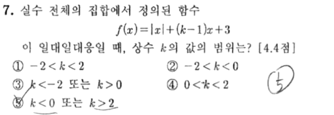 내신기출 문제7번