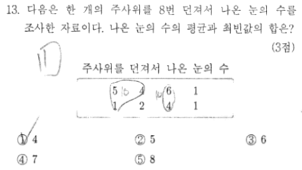 내신기출 문제13번