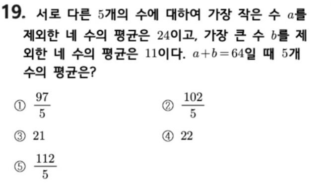 내신기출 문제19번