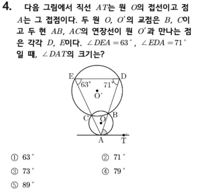 내신기출 문제4번