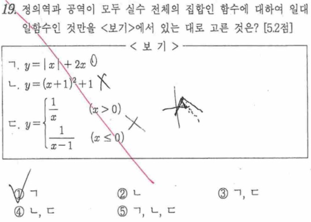 내신기출 문제19번