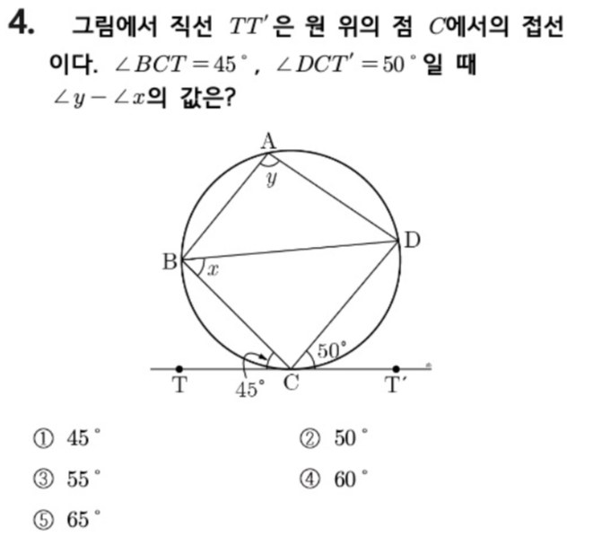 내신기출 문제4번