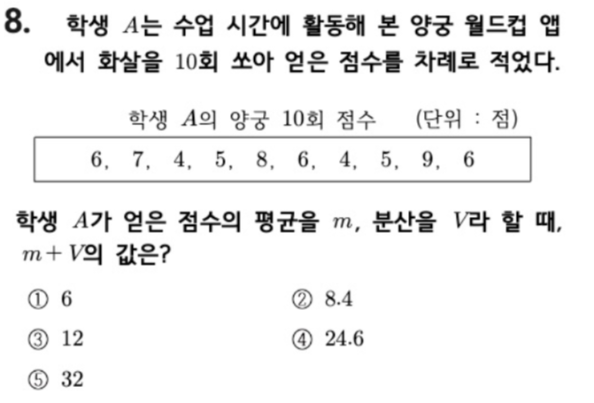 내신기출 문제8번